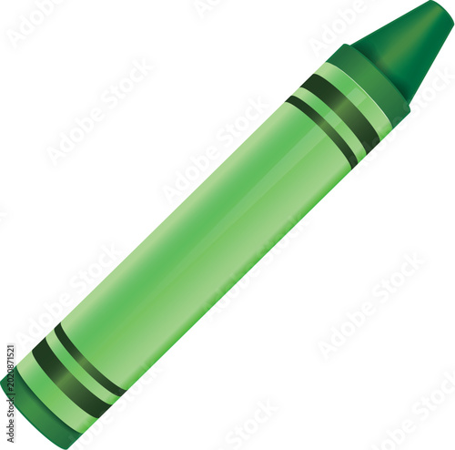 Photos Green crayon