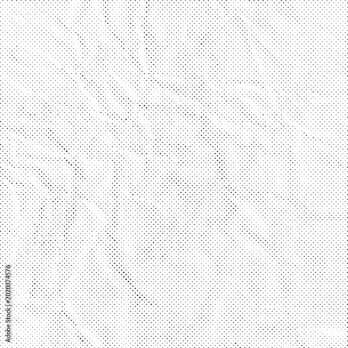 Subtle halftone dot pattern with faint vertical creases on white