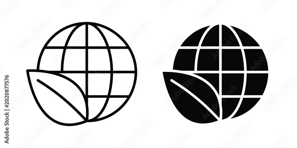 Obraz premium Environment icon collection. Vector icon illustrated
