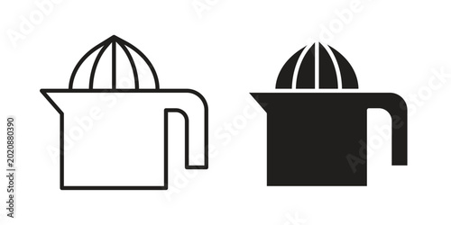 Photos Juicer squeezer icon collection. Vector icon illustrated