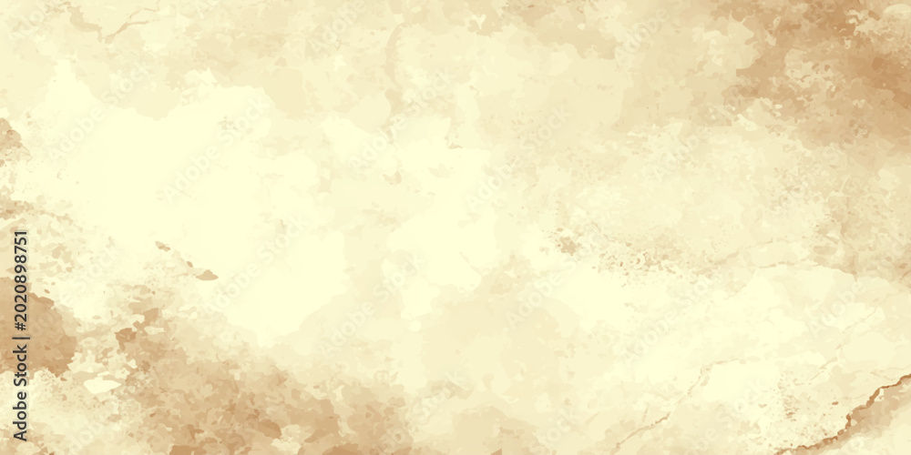 Obraz premium Warm beige abstract background with soft watercolor texture and subtle gradient effect for design and artistic use