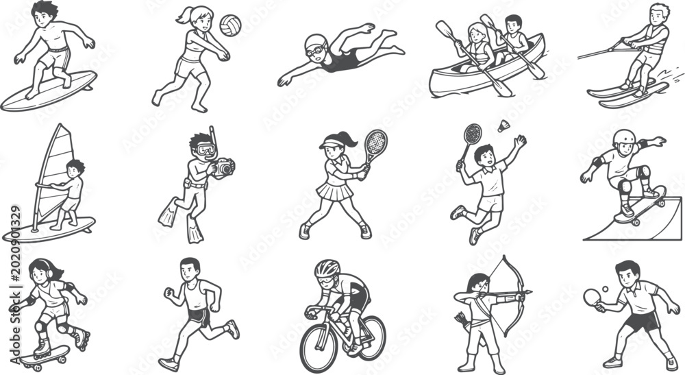 Fototapeta premium Summer Fun Sport