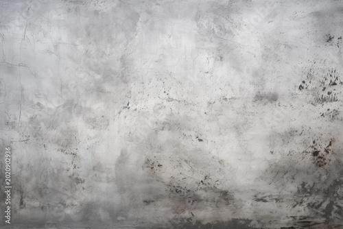 Concrete wall surface with rough grey texture and abstract weathered patterns