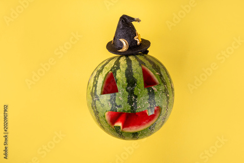 Summerween greeting card background