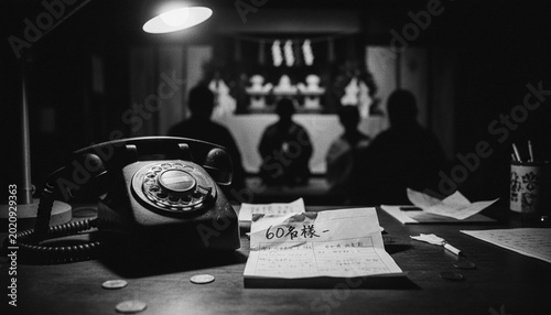 Black and white images for ghost stories and horror