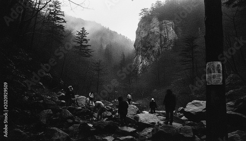 Black and white images for ghost stories and horror
