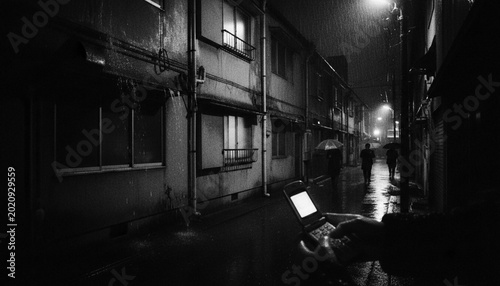 Black and white images for ghost stories and horror