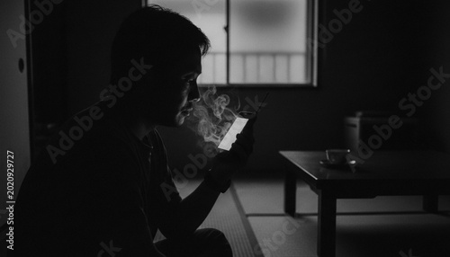 Black and white images for ghost stories and horror