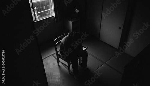 Black and white images for ghost stories and horror
