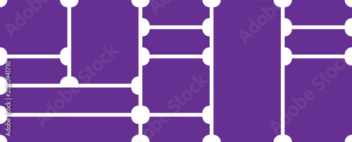Canvastavla Purple ticket stubs template