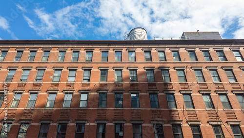 A typical view of New York City old building