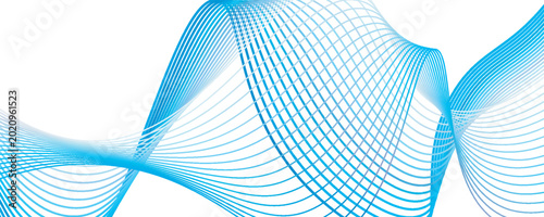 Abstract vibrant gradient line background vector. Futuristic style wall art with line distortion, wave, curved lines, color. Modern wallpaper design for business, technology, website, backdrop.