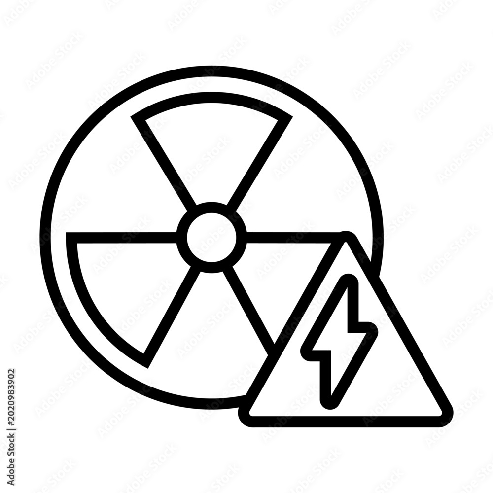 Fototapeta premium Energy icon vector. Electricity Illustration sign. Charging symbol. Alternative energy logo.
