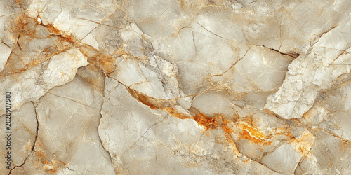 Fotografija Natural stone texture with crystalline fractures and waves