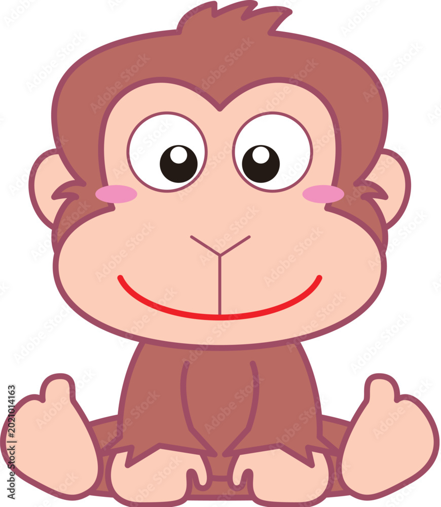 Obraz premium animate monkey