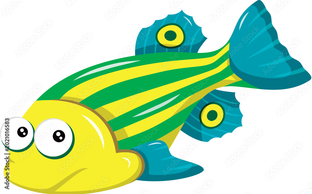 Obraz premium Stripe fish