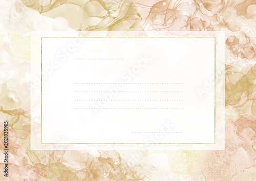 Amber Beige Letter Paper