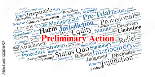 Photos Preliminary Action Word Cloud
