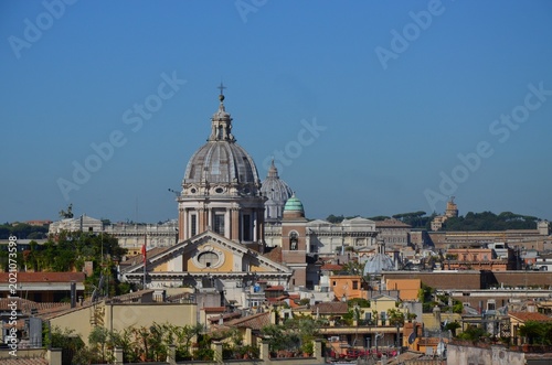 The Basilica of SS. Ambrose and Charles on the Corso in Rome