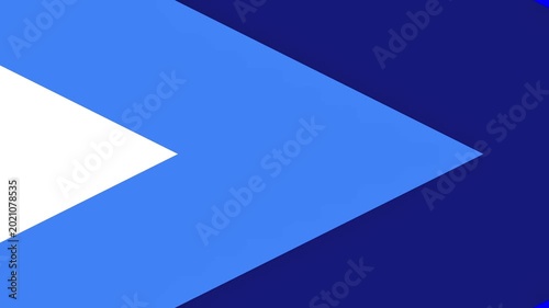 Abstract geometric blue and white animation background motion graphic