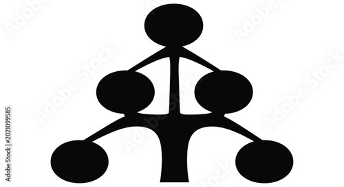 Tableau sur toile Adinkra symbol gye nyame Except for god no one is great