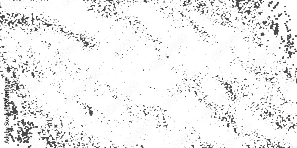 Obraz premium Abstract black and white grunge texture with worn scratches, faded noise, and retro distressed overlay effect.