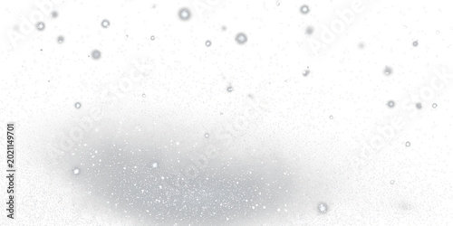 Fantasy Blue Glitter PNG, Dust Wave with Glow Particles