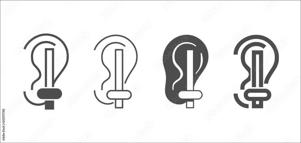 Φωτογραφία Low Noise Performance Icon - in various styles