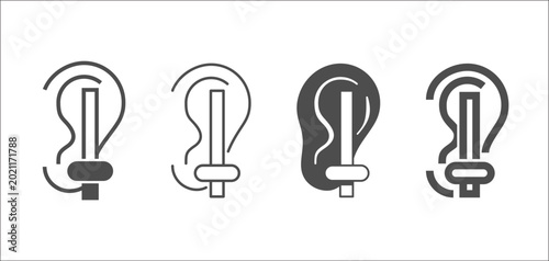 Photos Low Noise Performance Icon - in various styles