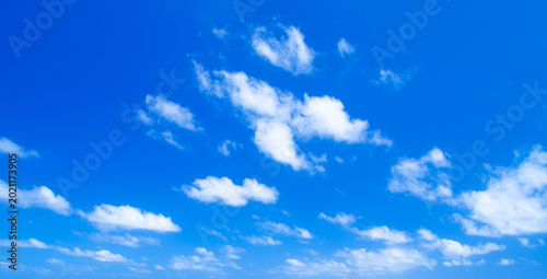 blue sky with clouds . sky landscape.  nature background