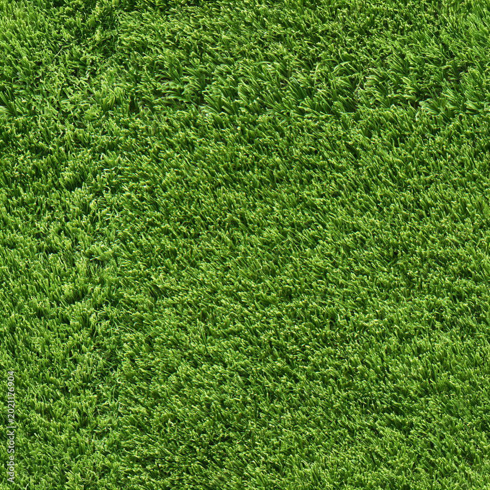 Obraz premium Seamless Tileable Lawn Grass Surface Texture Flat 3