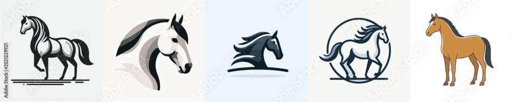 Fototapeta premium Horse Vector Illustration