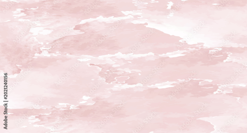 Fototapeta premium Soft Pink Watercolor Cloud Background abstract texture