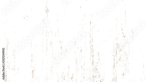 Cuadro en lienzo Brown paint splatters on white surface with streaks and smudges all over texture