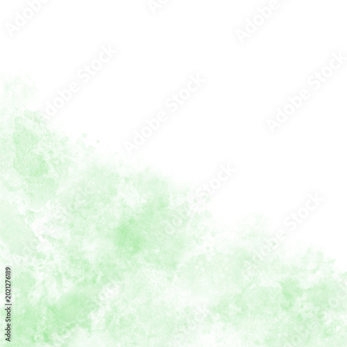 Green Watercolor Background