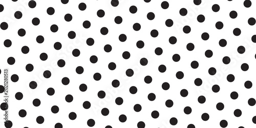 Foto Polka dot seamless pattern