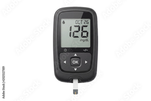 Glucose Meter PNG Cutout Isolated Diabetes Device