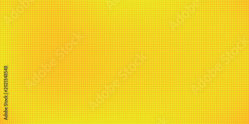 Фотография Dots halftone yellow and dark blue color pattern gradient grunge texture background