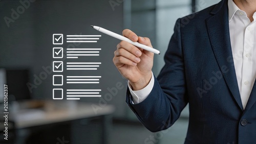 Task checklist completion concept, project management workflow, to-do list organization, productivity efficiency tracking, goal achievement progress, administrative planning