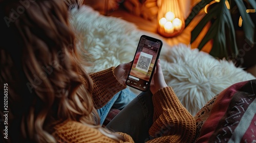 A Cozy Evening With a QR Code