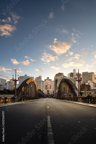 Viaduto Santa Tereza símbolos da cidade de Belo Horizonte, Minas Gerais, Brasil