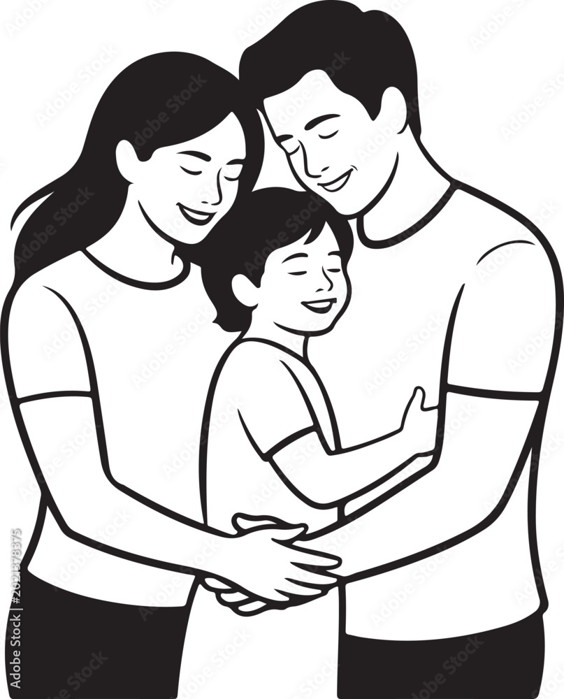 Obraz premium Happy Family