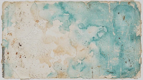 Konstfotografi Vintage textured abstract background with blue.