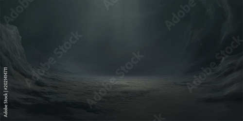 Photos A dark time lapse of abstract storm clouds moving over the blue sea at night as