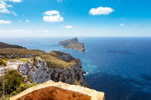 View from Mirador d’en Josep Sastre to Sa Dragonera