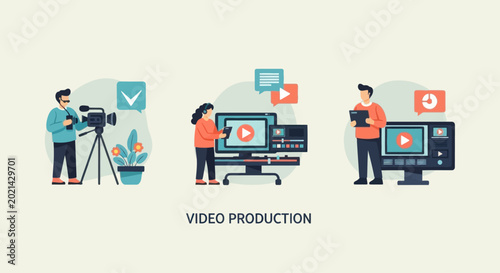 Video Production Process: Filming, Editing, and Presentation