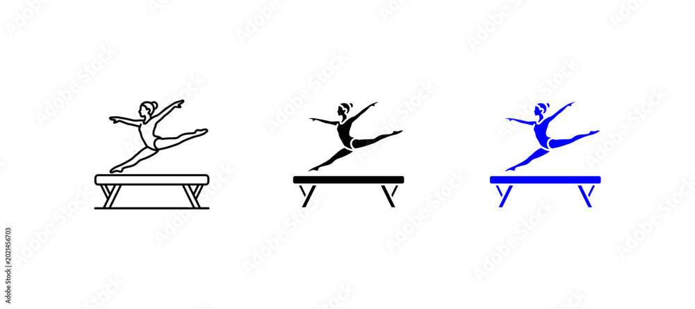 Fototapeta premium gymnastics