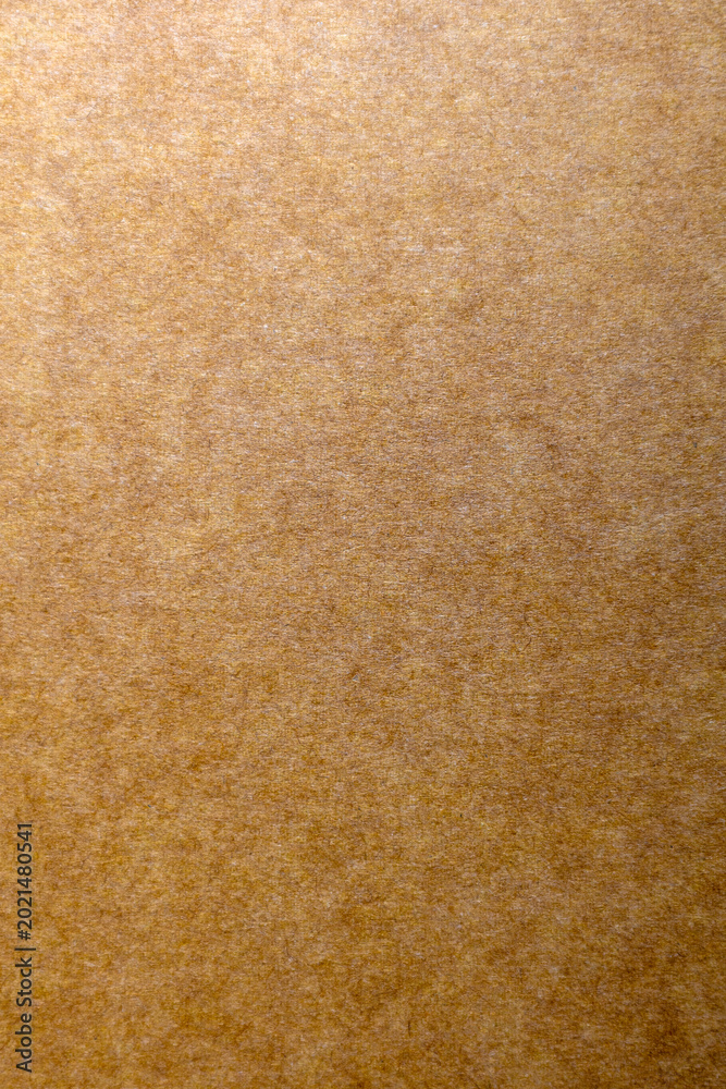 Fototapeta premium Brown kraft paper texture surface with fibrous organic material pattern