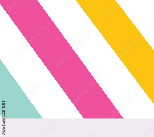 Colorful striped ribbon banners with retro abstract pattern background Free Download Colorful striped ribbon banners with retro abstract pattern background - GFXLoad