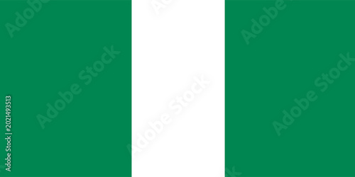 Free Download Nigeria flag vector. Flag of Nigeria sign isolated. National flag of Nigeria flat symbol icon for printing of any size. EPS 10 - GFXLoad